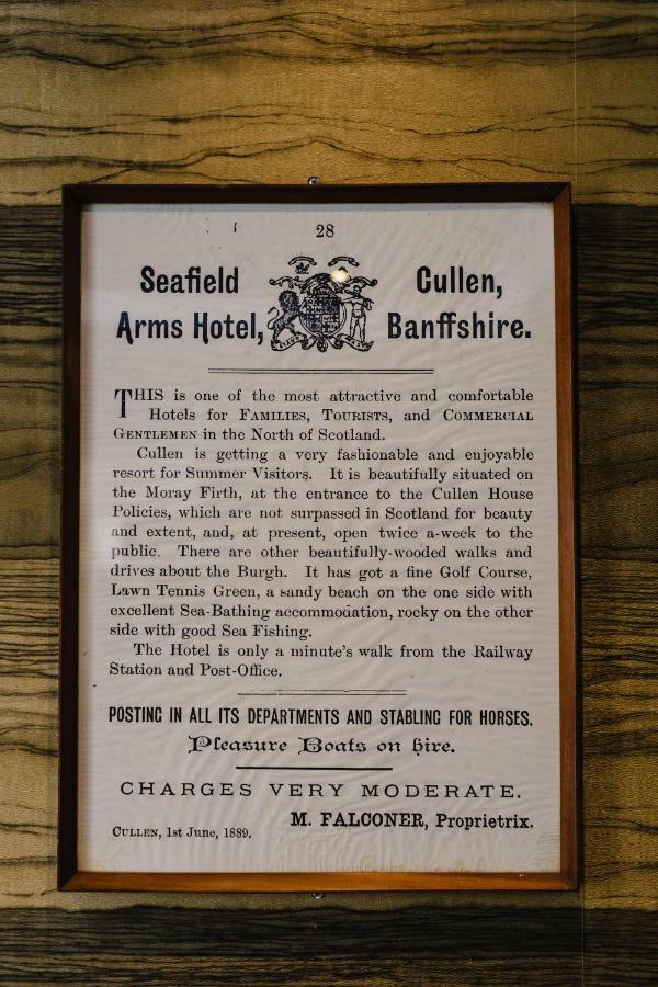 The Seafield Arms-Cullen Otel Dış mekan fotoğraf